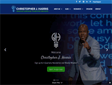 Tablet Screenshot of christopherjharris.com